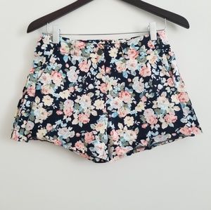 Korean style floral skirt size S